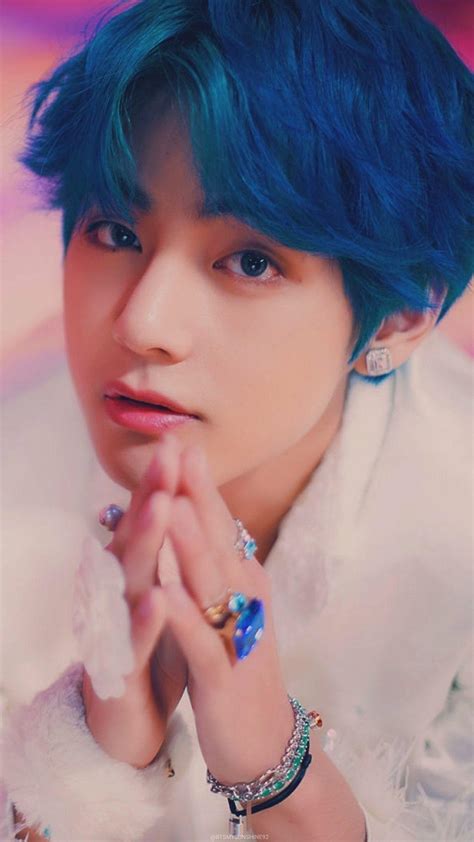 Taehyung Blue Hair Wallpapers Top Free Taehyung Blue Hair Backgrounds