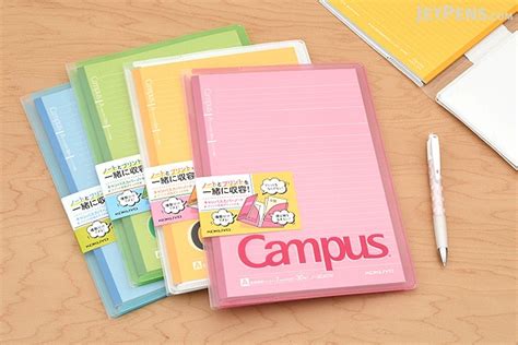 Kokuyo Campus Cover Notebook - Semi B5 - Dotted 7 mm Rule - Blue ...