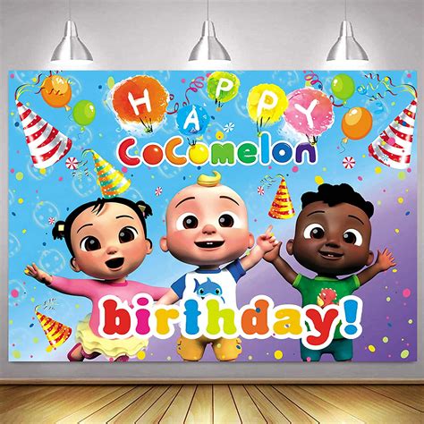 Cocomelon Happy Birthday Background Off 75 Images And Photos Finder