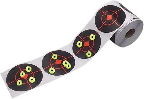 3 Inch Reactive Target Stickers Targets Unlimited