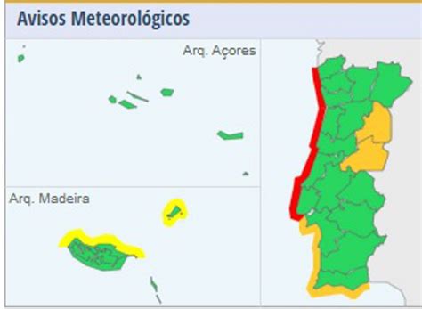 Castelo Branco E Guarda Sob Aviso Laranja R Dio Cova Da Beira