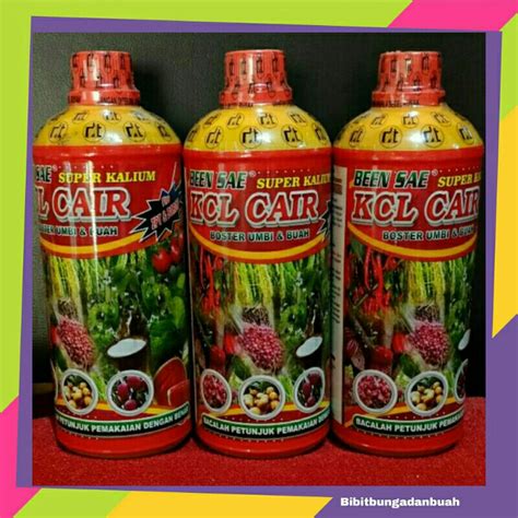 Jual Pupuk Cair Super Kalium KCL Cair BEEN SAE 1 Liter Shopee Indonesia