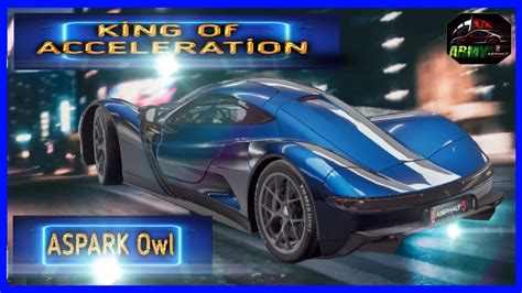 Fastest Acceleration ASPHALT 9 Golden Aspark Owl 4 Consecutive