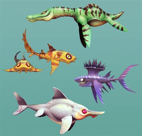 Artstation Hungry Shark World Concept Art Prehistoric Sharks