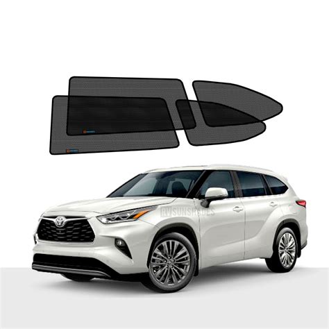 TOYOTA Kluger Highlander XU70 Sun Shade 2020 Now Quarter Window