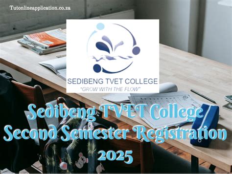 Sedibeng TVET College Second Semester Registration 2025 TUT Online