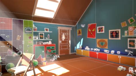 Bedroom Cartoon Asset 3d Turbosquid 1389634