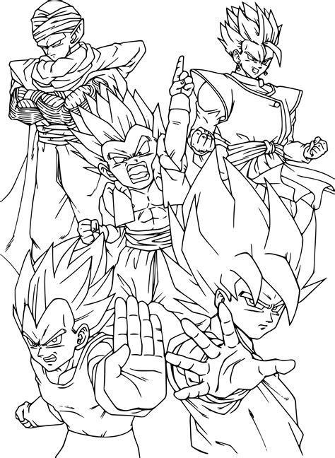 10 Aimable Coloriage À Imprimer Dragon Ball Stock Idee de Coloriage