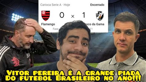 Vitor Pereira E Flamengo Fracassam Novamente EstÃo Colhendo O Que Plantaram Youtube