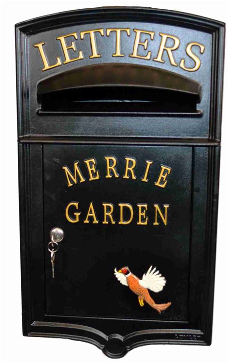 Letter Box Large Surface Mounted The Royal Lumley Designs Cast Iron