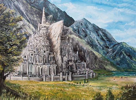 🏯 Minas Tirith The Tolkien Forum Wiki 🧙