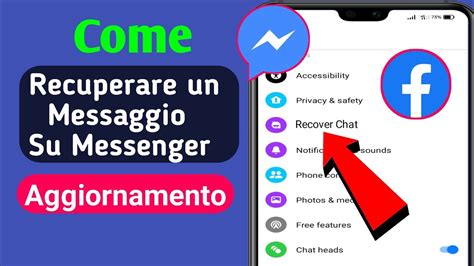 Come Recuperare I Messaggi Eliminati Su Messenger Aggiornamento