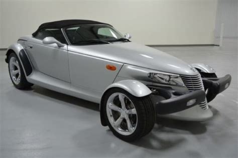 Find Used 2000 2001 Plymouth Prowler Convertible Silver In Amarillo