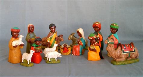 Crèche Africaine Complète Saint Blaise Statues