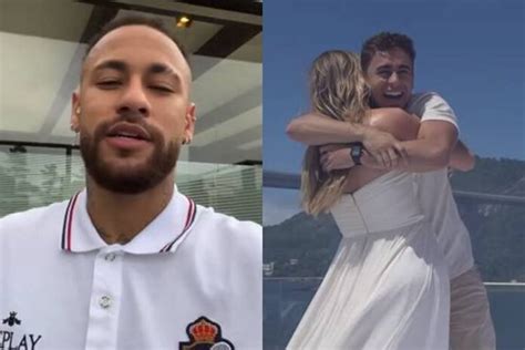 Neymar revela sexo do filho de Nikolas Ferreira ao participar de chá