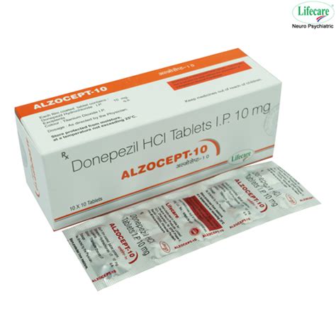 Donepezil HCl Tablets 10 mg Manufacturer | Supplier | PCD Franchise