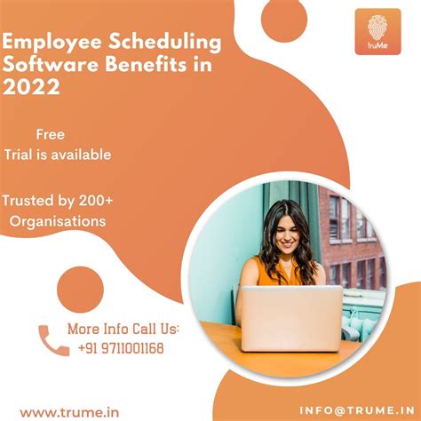 Employee Scheduling Software Benefits In Trume