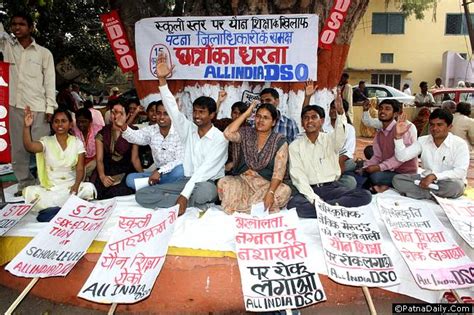 Mass Movement In Bihar Protest Against Sex Education In Schools