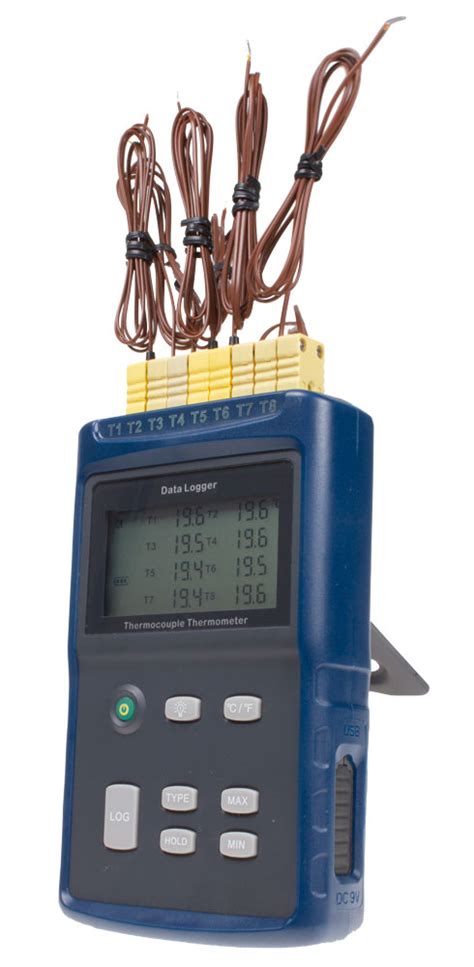 Dtm T8 8 Channel Thermocouple Thermometer Data Logger Portable Products