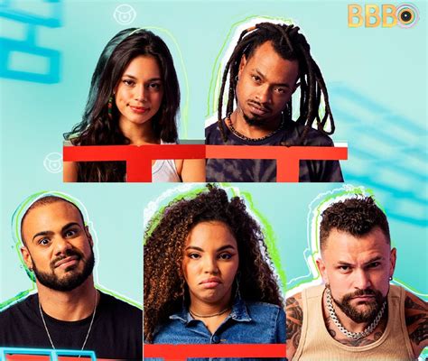 Alane Luigi Marcus Pitel e Vinicius estão no Paredão do BBB 24