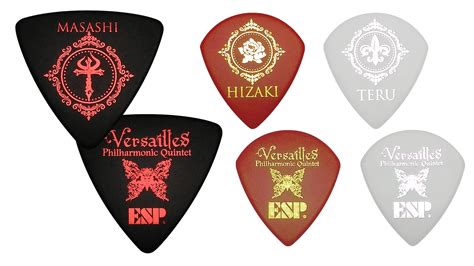 Versailles HIZAKITERUMASASHI のニューピックを発売 ESP GUITARS