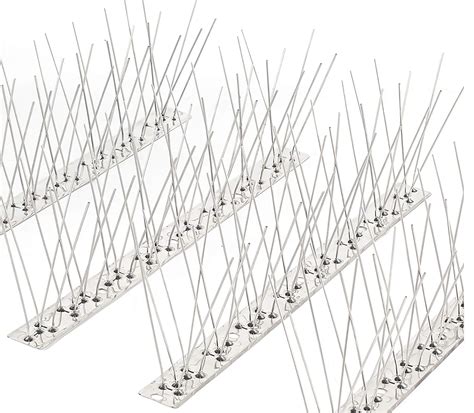 Stainless Bird Spikes With Steel Base Stainless Steel Bird Pigeon