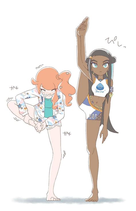 Sonia And Nessa Pokemon Waifu Pokemon Pokemon Manga