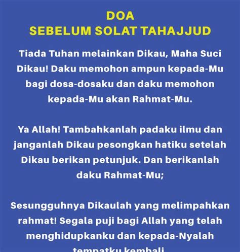 Doa Tahajud Dalam Rumi Solat Tahajjud Untuk Menjemput Jodoh Carole