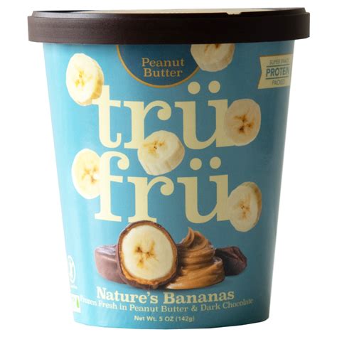 Natures Bananas In Peanut Butter And Dark Chocolate 5 Oz Trufru