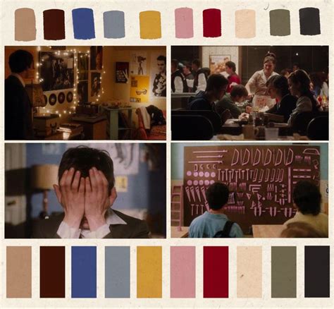 Perks Of Being A Wallflower 2012 Color Palette Movie Color