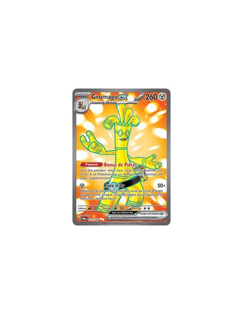 Gromago ex 231 182 Carte Pokémon Faille Paradoxe FR