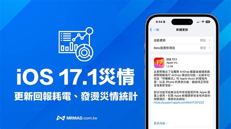 【ios 171災情】最全iphone更新耗電、發燙回報狀態統計 瘋先生