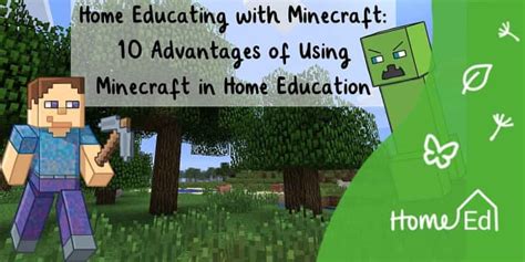 Home Educating With Minecraft 10 Advantages Of Using Minecraft In Home