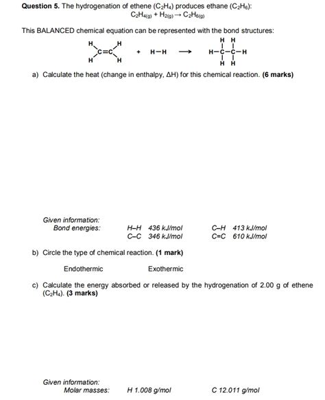 Ethene And Water Reaction