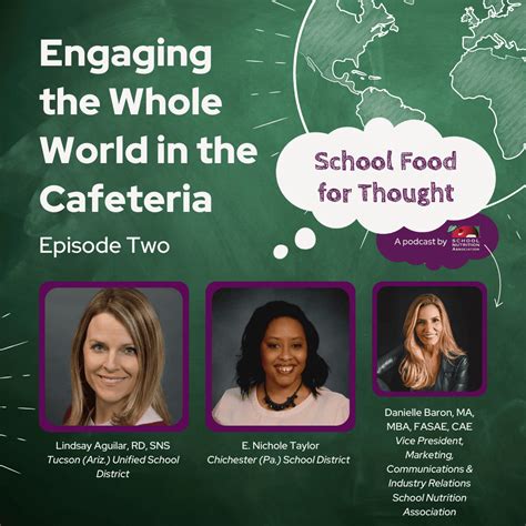 School Food for Thought Podcast - School Nutrition Association