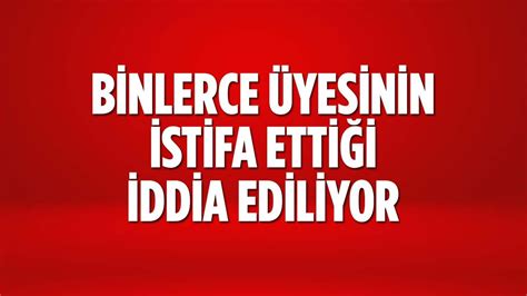 Binlerce Üyesinin İstifa Ettiği İddia Ediliyor Bilecik Haber