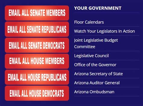 How To Contact Your Legislators Arizona Republican Party