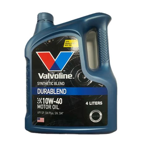 Valvoline Engine Oil Semi Synthetic 10w40 Sp 4liters Durablend