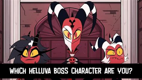 QUIZ Which Helluva Boss Character Are You Quizondo