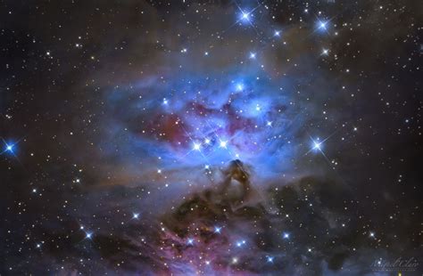 Running Man Nebula Sprints Across The Stars Photo Space