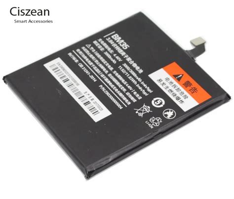 Ciszean 10pcs 3080mah Bm35 Replacement Battery For Xiaomi 4c Mi M4c