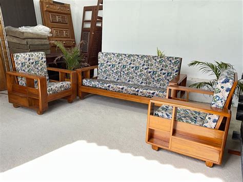 Seater Teak Wooden Sofa Set At Rs Set In Hosur Id