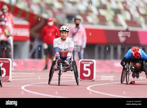 Tokyo, Japan. 4th Sep, 2021. Hannah Cockroft (GBR) Athletics : Women's 800m T34 Final during the ...