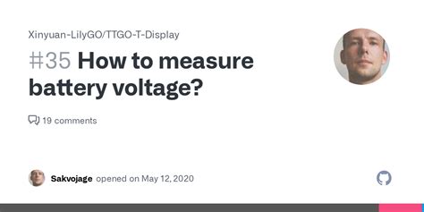 How To Measure Battery Voltage Issue Xinyuan Lilygo Ttgo T