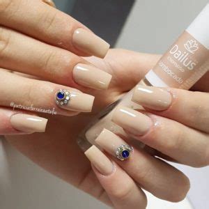 Unhas Decoradas Nude Ideias Fotos E Passo A Passo