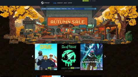 Las mejores ofertas de rebajas de otoño de Steam Black Friday 2023