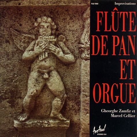 Flute De Pan Et Orgue Gheorghe Zamfir Et Marcel Cellier Vinyl LP