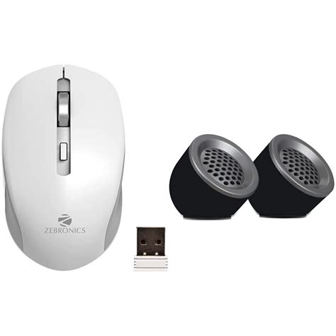 Buy Zebronics Zeb Jaguar Wireless Mouse 24ghz With Usb Nano Receiver And Zeb Pluto 2