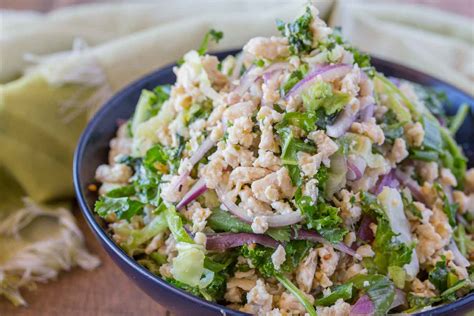 Chicken Larb Thai Salad Cooking Made Healthy