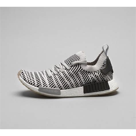 Billig Adidas Nmd R Stlt Primeknit Herren Grau Laufschuhe Outlet